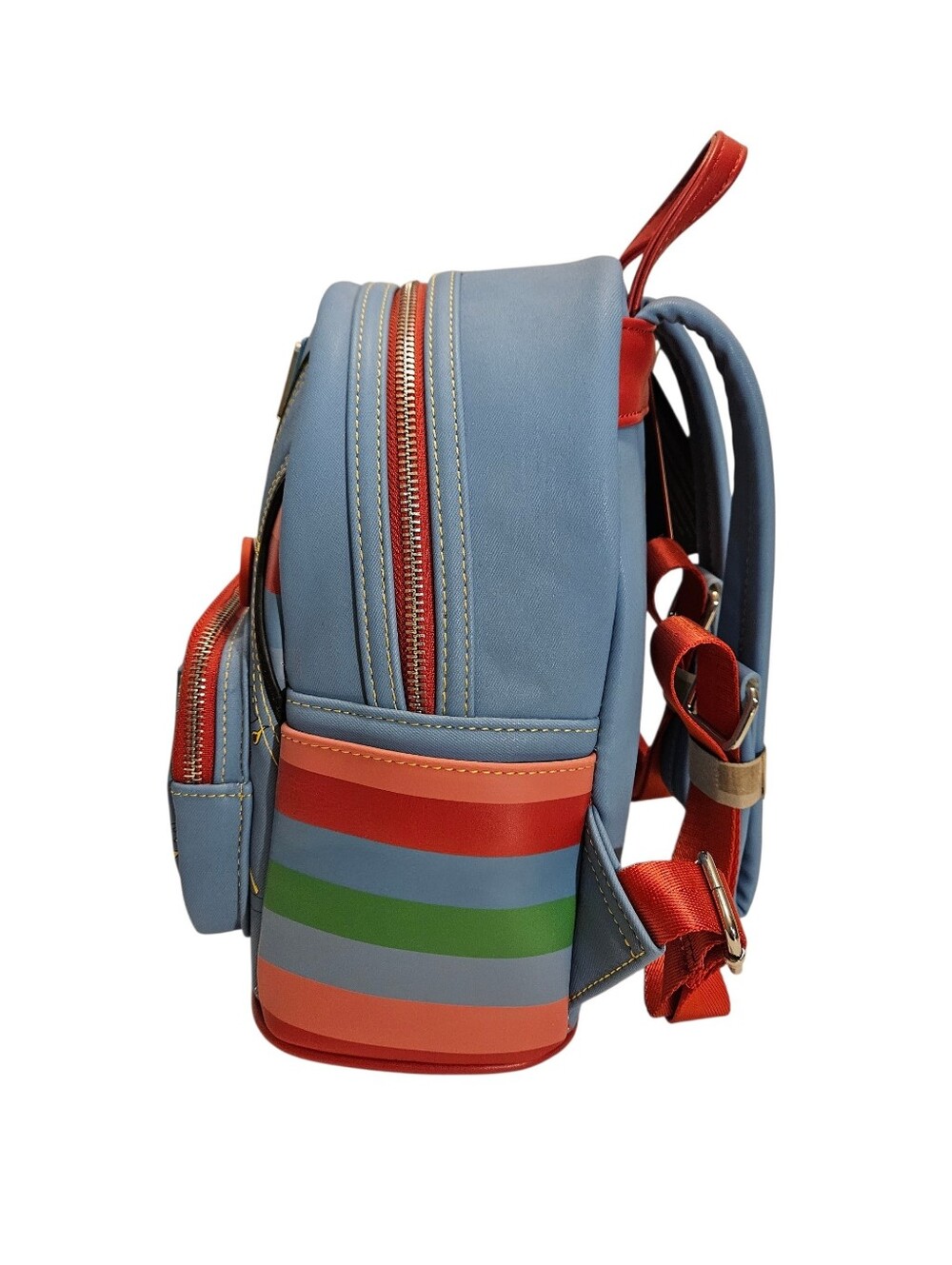 Loungefly Childs Play Chucky Cosplay Mini Backpack And Wallet Set- NWT - Picture 5 of 15